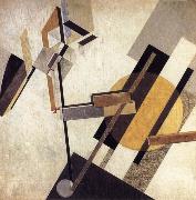 El Lissitzky Proun painting